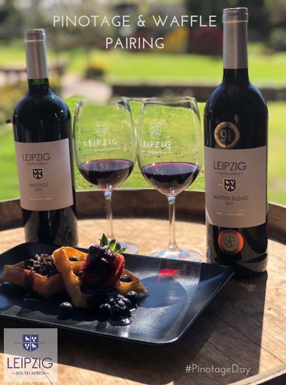 Pinotage & Waffle Pairing