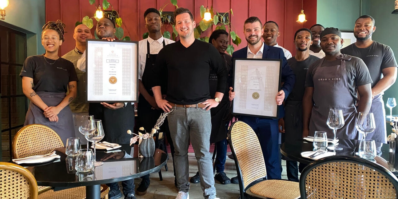 Grub & Vine Brings Home Double Gold at the Haute Grandeur Global Awards